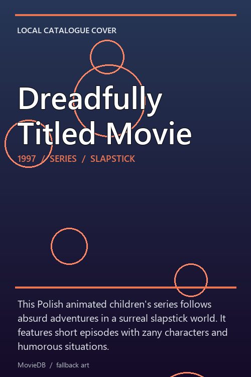 Dreadfully Titled Movie poster