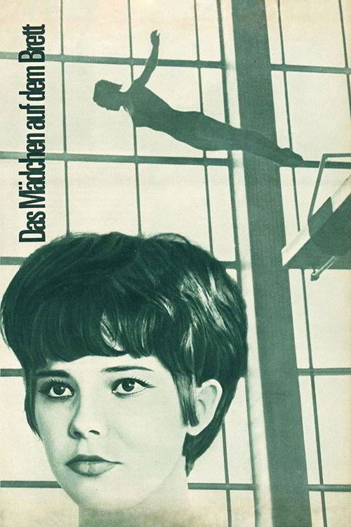 Das Mädchen auf dem Brett poster
