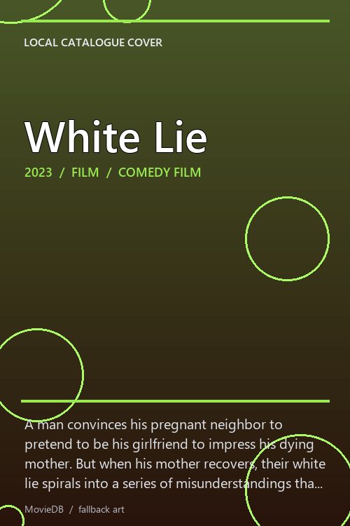 White Lie poster