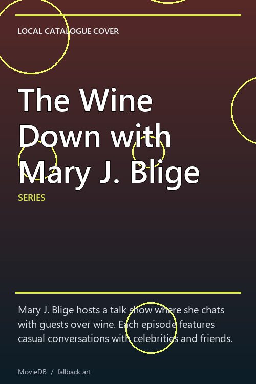 The Wine Down with Mary J. Blige poster