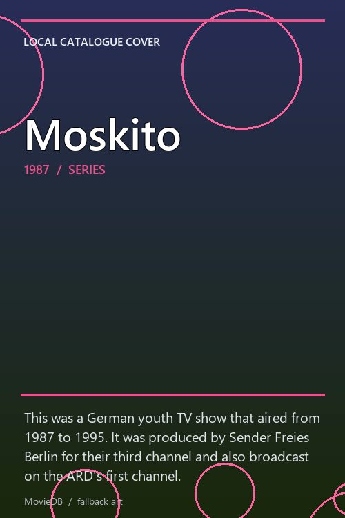 Moskito poster