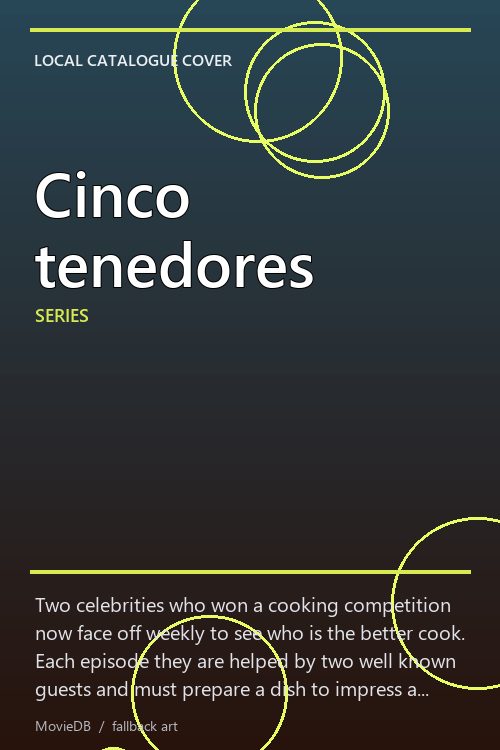 Cinco tenedores poster