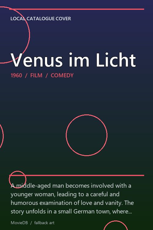 Venus im Licht poster