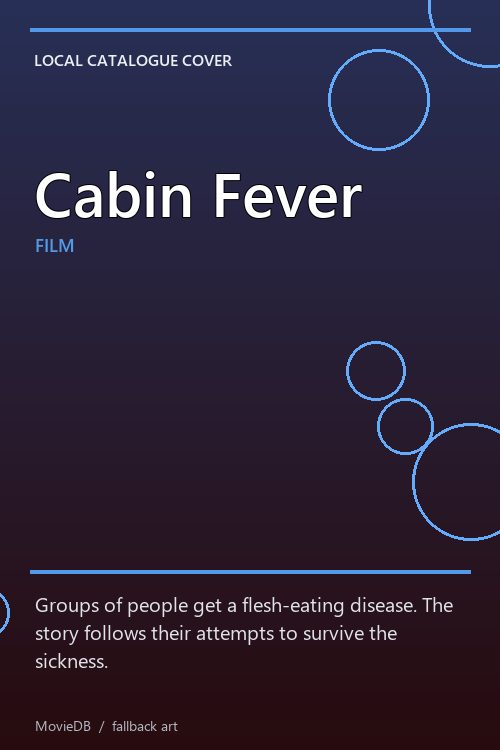 Cabin Fever poster