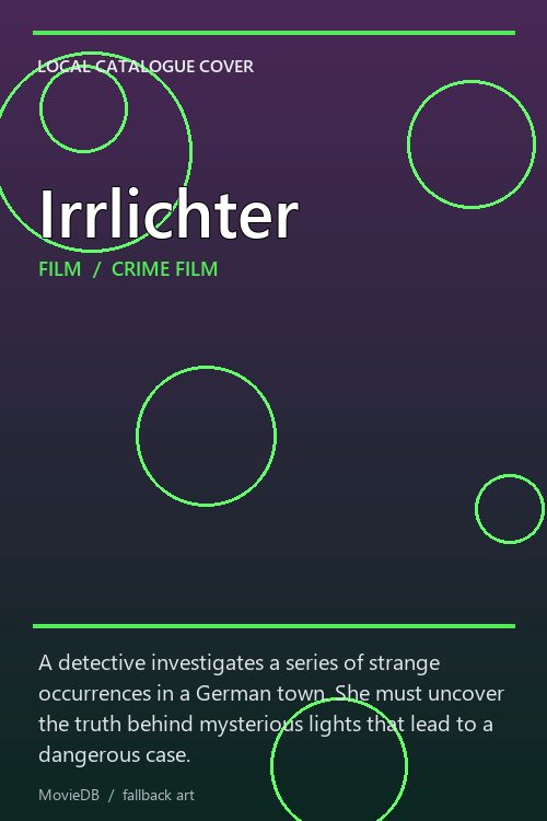 Irrlichter poster