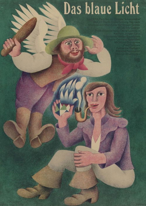 Das blaue Licht poster