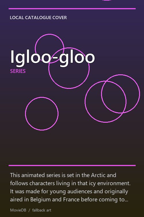 Igloo-gloo poster