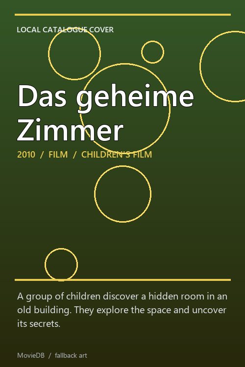 Das geheime Zimmer poster