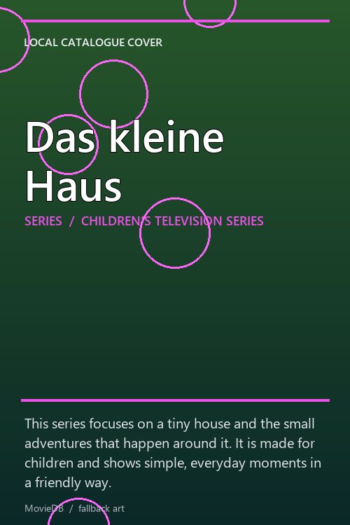 Das kleine Haus poster