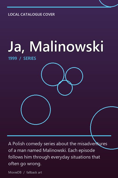 Ja, Malinowski poster