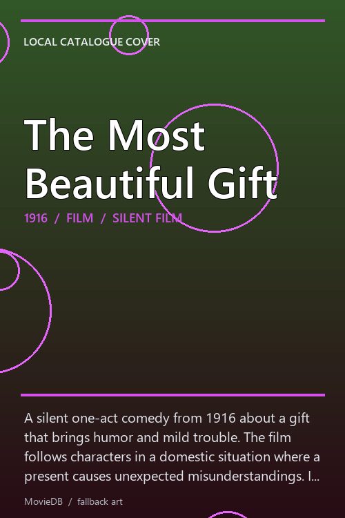 The Most Beautiful Gift poster