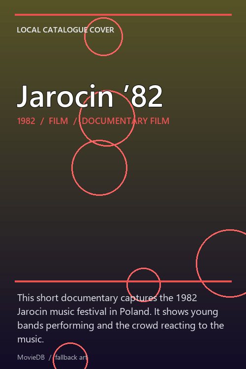Jarocin ’82 poster