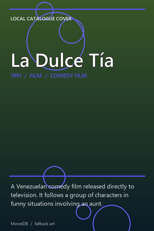 La Dulce Tía poster
