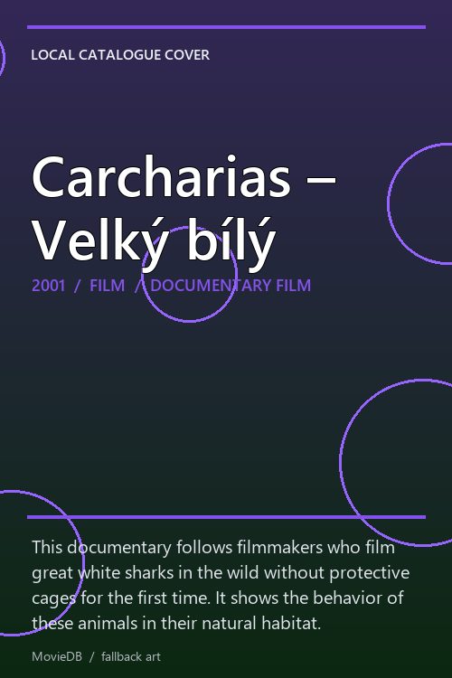 Carcharias – Velký bílý poster