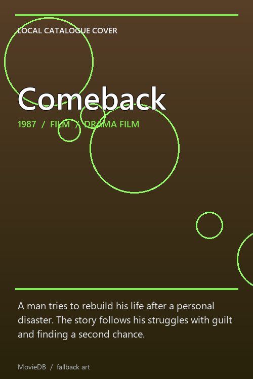 Comeback poster