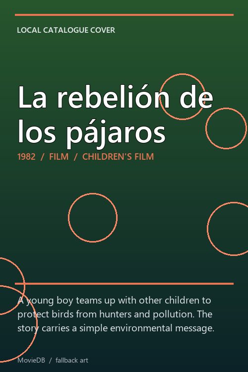 La rebelión de los pájaros poster
