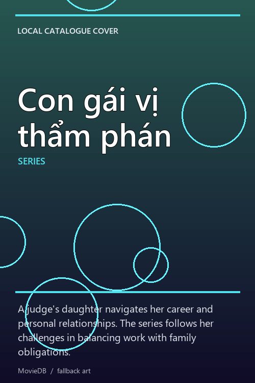 Con gái vị thẩm phán poster