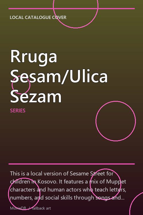 Rruga Sesam/Ulica Sezam poster