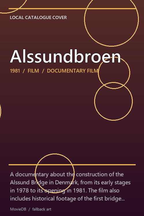 Alssundbroen poster