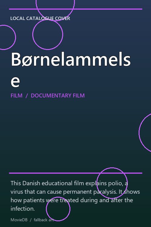 Børnelammelse poster