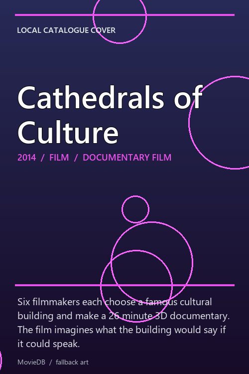 Cathedrals of Culture poster