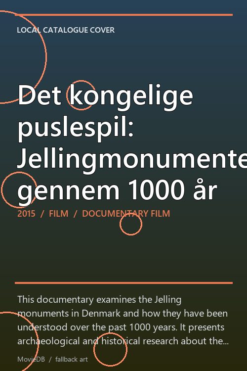 Det kongelige puslespil: Jellingmonumenterne gennem 1000 år poster