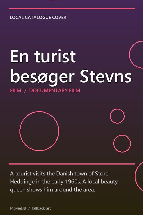 En turist besøger Stevns poster