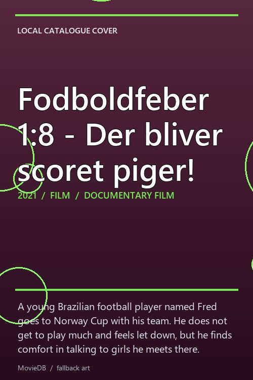Fodboldfeber 1:8 - Der bliver scoret piger! poster