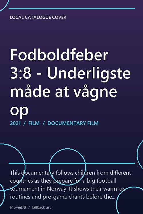 Fodboldfeber 3:8 - Underligste måde at vågne op poster
