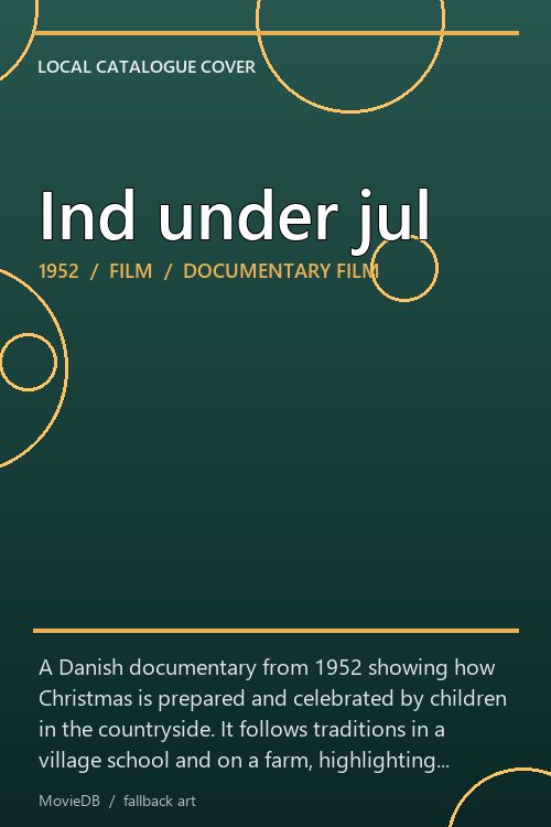Ind under jul poster