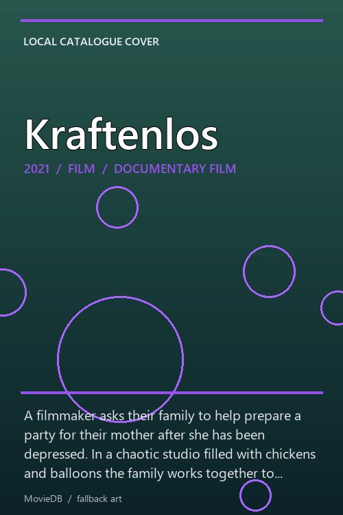 Kraftenlos poster