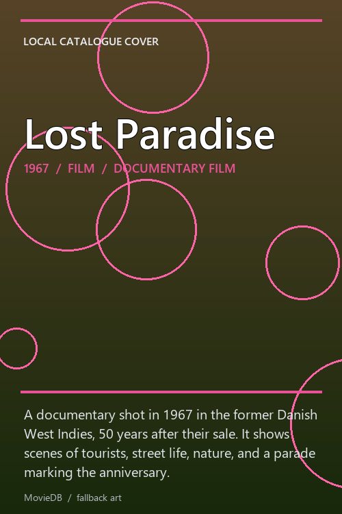 Lost Paradise poster