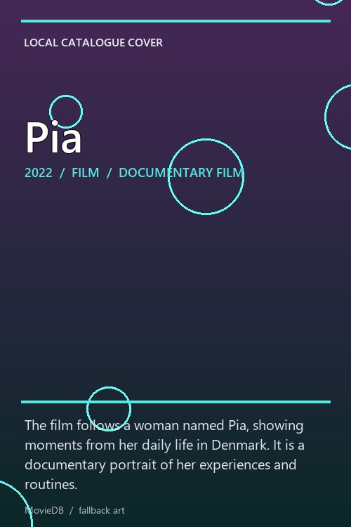 Pia poster