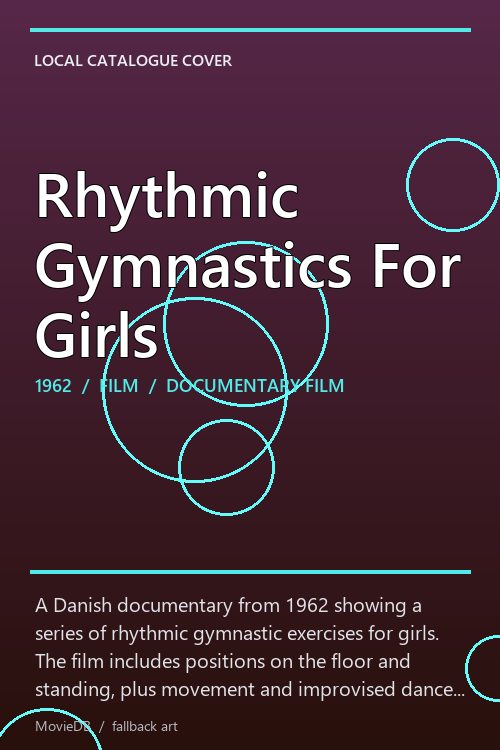 Rhythmic Gymnastics For Girls poster