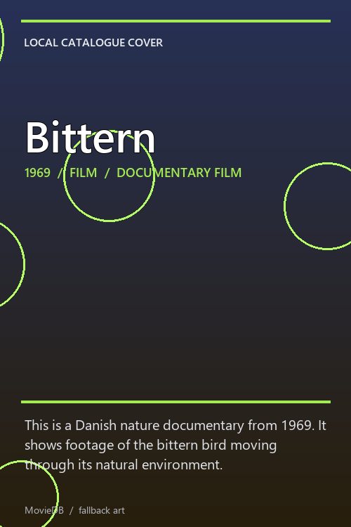 Bittern poster