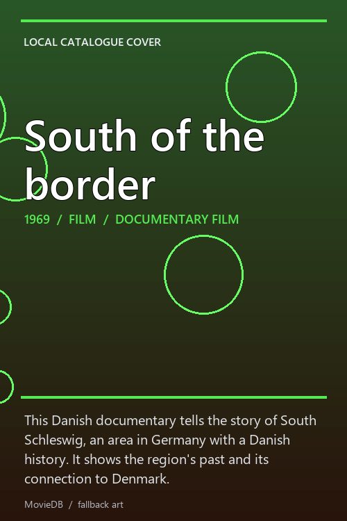 South of the border poster