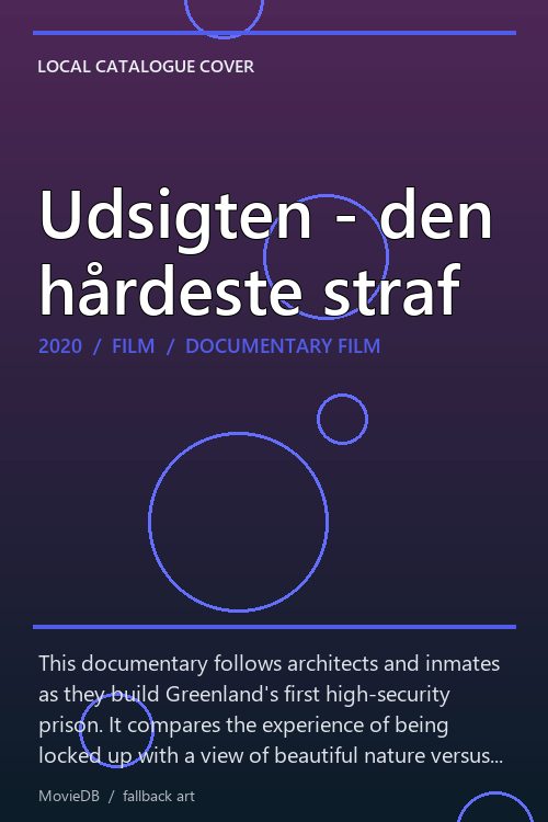 Udsigten - den hårdeste straf poster
