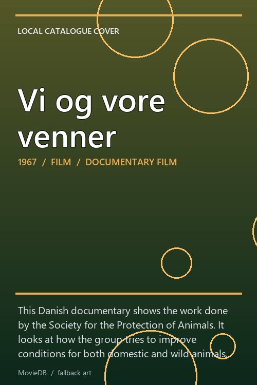 Vi og vore venner poster