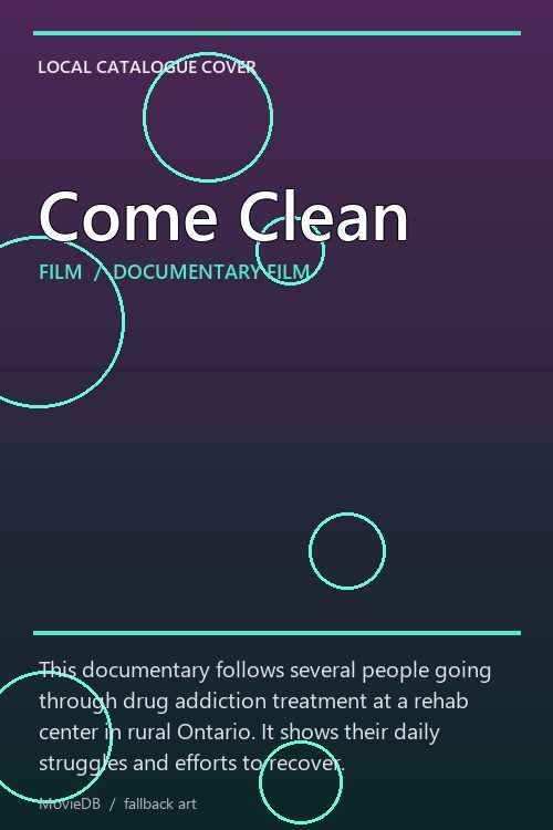 Come Clean poster