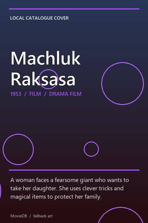 Machluk Raksasa poster