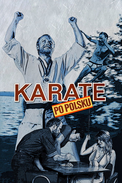 Karate po polsku poster