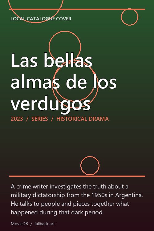 Las bellas almas de los verdugos poster