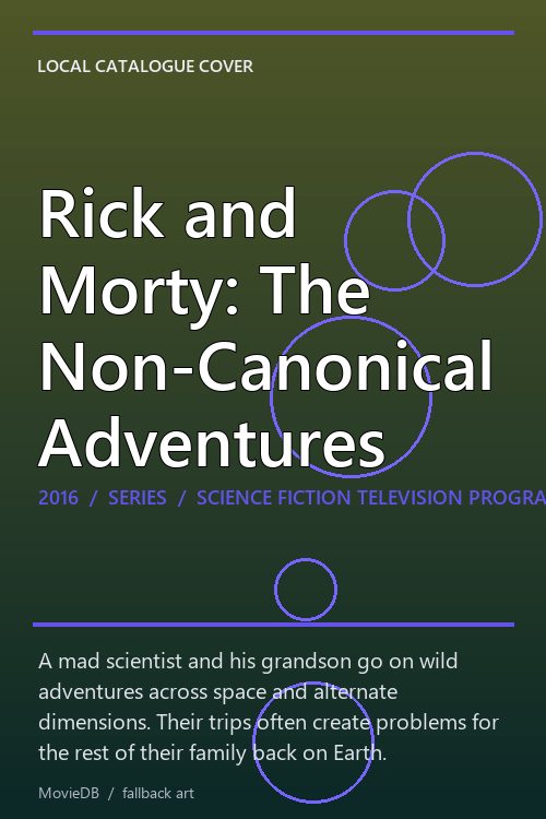Rick and Morty: The Non-Canonical Adventures poster