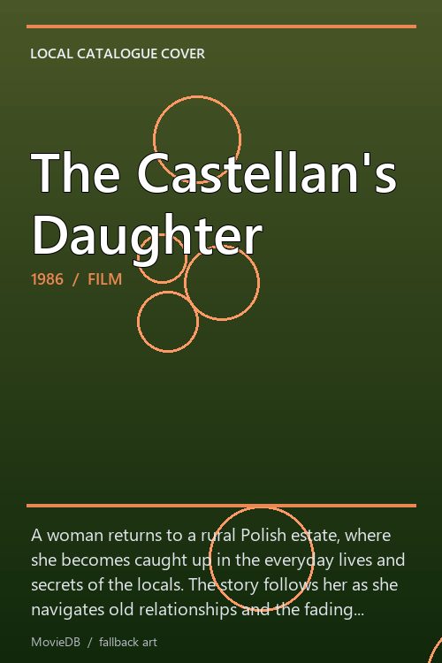 The Castellan's Daughter poster