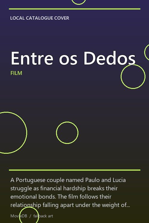 Entre os Dedos poster