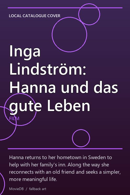 Inga Lindström: Hanna und das gute Leben poster