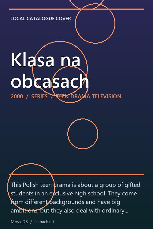 Klasa na obcasach poster