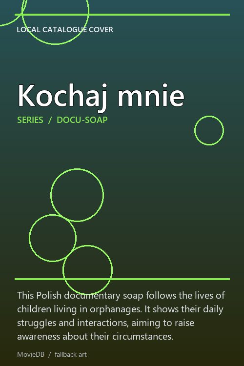 Kochaj mnie poster