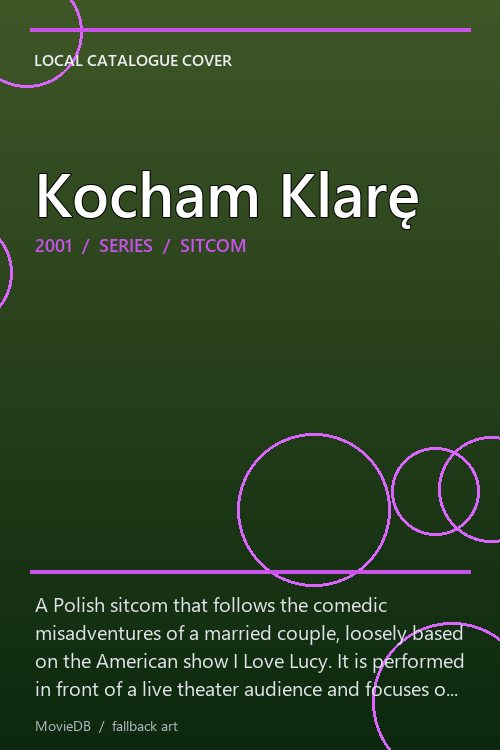Kocham Klarę poster