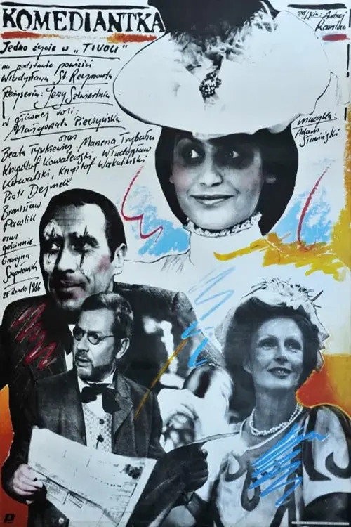 Komediantka poster